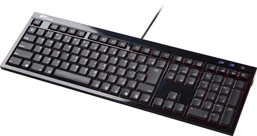 画像ギャラリー No.001のサムネイル画像 / ビット・トレード・ワンのパンタグラフ式ゲーマー向けキーボードが「ふるさと納税」の返礼品に