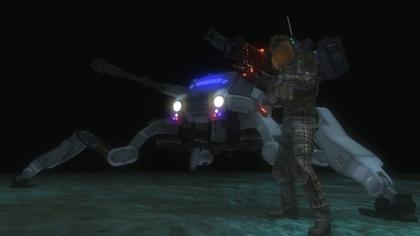 画像ギャラリー No.013のサムネイル画像 / 「地球防衛軍4.1 THE SHADOW OF NEW DESPAIR」，暗闇が最大の脅威となる“地底系ミッション”と，頼れる新兵器・四足歩行型タンクの情報が公開