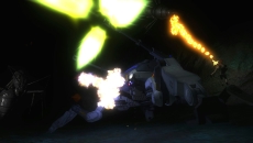 画像ギャラリー No.017のサムネイル画像 / 「地球防衛軍4.1 THE SHADOW OF NEW DESPAIR」，暗闇が最大の脅威となる“地底系ミッション”と，頼れる新兵器・四足歩行型タンクの情報が公開