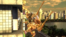 画像ギャラリー No.007のサムネイル画像 / 「地球防衛軍4.1 THE SHADOW OF NEW DESPAIR」の初回特典は，まぶしいほどに金色な四足歩行型タンク「デプス・クロウラー ゴールドコート」