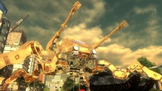 画像ギャラリー No.009のサムネイル画像 / 「地球防衛軍4.1 THE SHADOW OF NEW DESPAIR」の初回特典は，まぶしいほどに金色な四足歩行型タンク「デプス・クロウラー ゴールドコート」