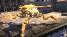 画像ギャラリー No.010のサムネイル画像 / 「地球防衛軍4.1 THE SHADOW OF NEW DESPAIR」の初回特典は，まぶしいほどに金色な四足歩行型タンク「デプス・クロウラー ゴールドコート」