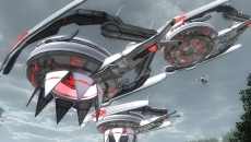 画像ギャラリー No.004のサムネイル画像 / 「地球防衛軍4.1 THE SHADOW OF NEW DESPAIR」，巨大ロボットや200メートル超の移動要塞など，地球を襲う数々の敵兵器が公開