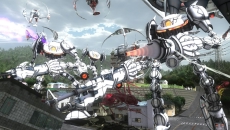 画像ギャラリー No.006のサムネイル画像 / 「地球防衛軍4.1 THE SHADOW OF NEW DESPAIR」，巨大ロボットや200メートル超の移動要塞など，地球を襲う数々の敵兵器が公開