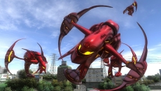 画像ギャラリー No.016のサムネイル画像 / 「地球防衛軍4.1 THE SHADOW OF NEW DESPAIR」，巨大ロボットや200メートル超の移動要塞など，地球を襲う数々の敵兵器が公開