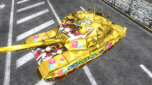 画像ギャラリー No.003のサムネイル画像 / 「地球防衛軍4.1」に「バレットガールズ」「夏色ハイスクル★青春白書(略)」とコラボしたイタ戦車DLCが登場