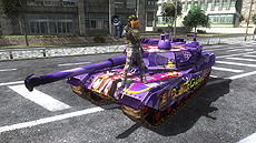 画像ギャラリー No.010のサムネイル画像 / 「地球防衛軍4.1」に「バレットガールズ」「夏色ハイスクル★青春白書（略）」とコラボしたイタ戦車DLCが登場