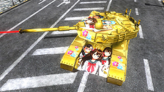 画像ギャラリー No.012のサムネイル画像 / 「地球防衛軍4.1」に「バレットガールズ」「夏色ハイスクル★青春白書（略）」とコラボしたイタ戦車DLCが登場