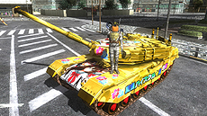 画像ギャラリー No.015のサムネイル画像 / 「地球防衛軍4.1」に「バレットガールズ」「夏色ハイスクル★青春白書（略）」とコラボしたイタ戦車DLCが登場