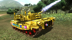画像ギャラリー No.016のサムネイル画像 / 「地球防衛軍4.1」に「バレットガールズ」「夏色ハイスクル★青春白書（略）」とコラボしたイタ戦車DLCが登場