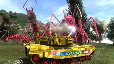 画像ギャラリー No.017のサムネイル画像 / 「地球防衛軍4.1」に「バレットガールズ」「夏色ハイスクル★青春白書（略）」とコラボしたイタ戦車DLCが登場