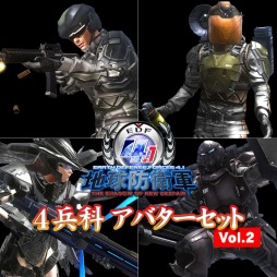 画像ギャラリー No.012のサムネイル画像 / 「地球防衛軍4.1」のPS4用アバター第2弾が配信開始。全10種