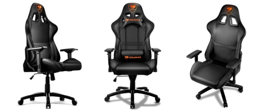 画像ギャラリー No.002のサムネイル画像 / COUGAR製の黒いゲーマー向けチェアが国内発売
