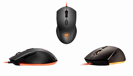 画像ギャラリー No.003のサムネイル画像 / COUGARのゲーマー向けマウス2製品とキーボード1製品,ヘッドセットスタンド1製品が国内発売