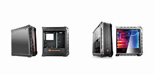画像ギャラリー No.002のサムネイル画像 / LED付き空冷ファン搭載のCOUGAR製PCケースが発売に。フルタワーとミドルタワーの2モデル展開