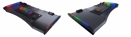 画像ギャラリー No.005のサムネイル画像 / COUGARからLEDイルミネーション装備のゲーマー向けデスクが発売に