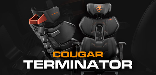 画像ギャラリー No.001のサムネイル画像 / ゴツい見た目のCOUGAR製ゲーマー向けチェア「Terminator」が発売に