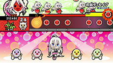 画像ギャラリー No.019のサムネイル画像 / 「太鼓の達人 特盛り！」，スタンプをコレクションできる「スタンプ帳」の情報を紹介。新たにGUMIやIA，ドラえもんのゲスト出演も決定