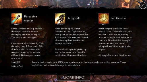 画像ギャラリー No.004のサムネイル画像 / ［TGS 2016］「Vainglory（ベイングローリー）」で新ヒーロー“バロン”の追加を含むアップデートを実施。ゲームショウ会場では最新Ver.がプレイアブル出展