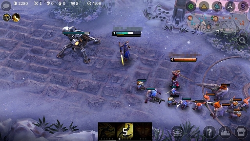 画像ギャラリー No.019のサムネイル画像 / 現状は武器ビルド一択か？　「Vainglory」（べイングローリー）“アップデート 2.0”で追加された新ヒーロー「イドリス」の操作感をレポート