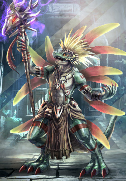 画像ギャラリー No.003のサムネイル画像 / 「GODGAMES」にリザードマン参戦。“賢蛇の末裔”シリーズを実装
