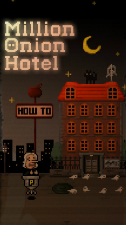 画像ギャラリー No.001のサムネイル画像 / クレイジーな世界観にハマる。iOS向けパズル「Million Onion Hotel」を紹介する「（ほぼ）日刊スマホゲーム通信」第1555回