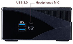 画像ギャラリー No.003のサムネイル画像 / Maxwell搭載のGIGABYTE製超小型ゲームPC「BRIX Gaming」にi7-4710HQ搭載モデルが加わる。価格は約14万円