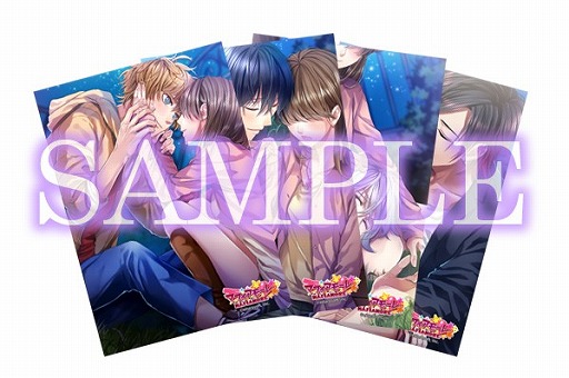 画像ギャラリー No.001のサムネイル画像 / 「マフィアモーレ☆」,特製ブロマイドをファミリマートで販売。全4種類