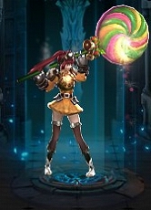 画像ギャラリー No.004のサムネイル画像 / 「BLADE RUSH」,クリスマス武器を獲得できる新機能「幸運ルーレット」が実装