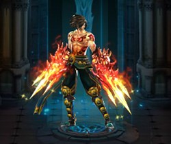 画像ギャラリー No.001のサムネイル画像 / 「BLADE RUSH」，ボックスガチャに新武装「フレイム武装」登場