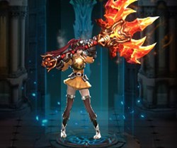 画像ギャラリー No.002のサムネイル画像 / 「BLADE RUSH」，ボックスガチャに新武装「フレイム武装」登場