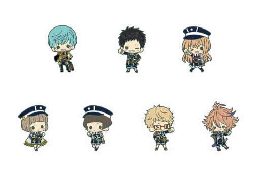 画像ギャラリー No.009のサムネイル画像 / 「刀剣乱舞」から粟田口派の刀剣男士がラバーストラップになって登場。発売は2017年2月