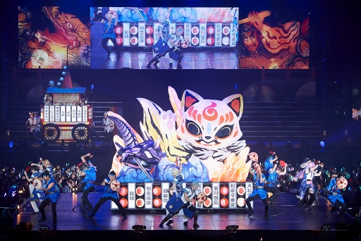 画像ギャラリー No.015のサムネイル画像 / 「ミュージカル『刀剣乱舞』〜真剣乱舞祭2018〜」レポート。紅白出場メンバーがほぼ全員そろった会見の模様と幕張メッセ昼公演の模様をお届け