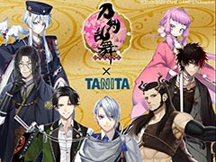 タニタが「刀剣乱舞-ONLINE-」コラボ歩数計を再販へ。7振りの「刀剣男士」デザインを加えた全80種類で，予約受付は12月2日10時スタート