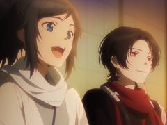 「特『刀剣乱舞-花丸-』〜月ノ巻〜」の場面写真5点を公開。花火を楽しむ軽装姿の刀剣男士たち