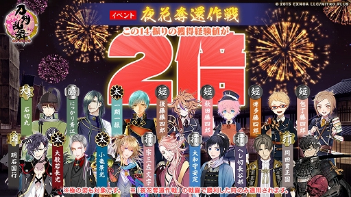 画像ギャラリー No.007のサムネイル画像 / 「刀剣乱舞ONLINE」，新刀剣男士“抜丸”が期間限定で鍛刀に登場。イベント“夜花奪還作戦”も開催中