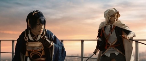 画像ギャラリー No.001のサムネイル画像 / 三日月宗近と山姥切国広のバトルを収録。「映画刀剣乱舞-黎明-」のメイキング映像“VFX BREAKDOWN EP.4 <酒呑童子編>”が公開に