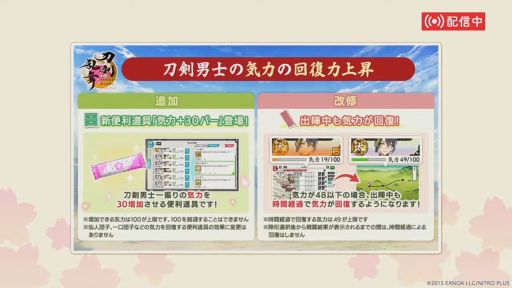 画像ギャラリー No.006のサムネイル画像 / 「刀剣乱舞ONLINE」，ゲーム内で9つの特典を利用できる月額サービスを本日開始。売上の一部は，刀剣文化を支援する「刀剣機構」に寄付