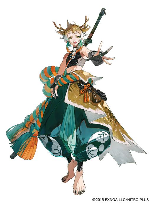 画像ギャラリー No.001のサムネイル画像 / 「刀剣乱舞ONLINE」,新たな刀剣男士「柏太刀」(CV:岩中睦樹)を発表。山の頂点に君臨する高位神格の大太刀