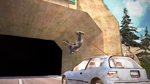 画像ギャラリー No.001のサムネイル画像 / あの「Goat Simulator」がスマホで遊べる。iOS版とAndroid版が500円で配信開始