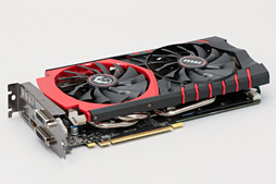 画像ギャラリー No.002のサムネイル画像 / GIGABYTEのGTX 980カードとMSIのGTX 970カード,オリジナルデザイン採用のOCモデル2枚を試す