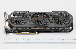 画像ギャラリー No.004のサムネイル画像 / GIGABYTEのGTX 980カードとMSIのGTX 970カード,オリジナルデザイン採用のOCモデル2枚を試す