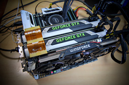 画像ギャラリー No.002のサムネイル画像 / 「GeForce GTX 980」のSLI動作を3-wayと2-wayで試す。これは確かに「4K解像度用」だ
