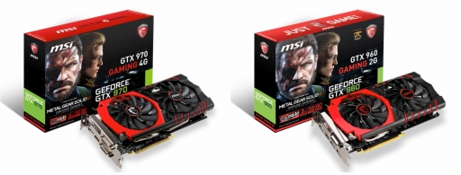 画像ギャラリー No.001のサムネイル画像 / MSIがGTX 970とGTX 960で「MGSV:GROUND ZEROES」をバンドル