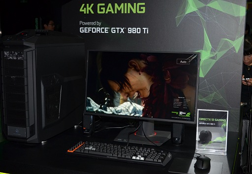 画像ギャラリー No.011のサムネイル画像 / ［COUMPUTEX］NVIDIA私設ブースレポート。NVIDIAの今年の「本気！」は「VR」「GTX 980 Ti」「G-SYNC」の3本柱だ