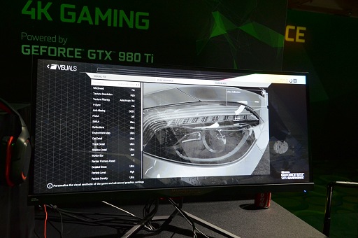 画像ギャラリー No.016のサムネイル画像 / ［COUMPUTEX］NVIDIA私設ブースレポート。NVIDIAの今年の「本気！」は「VR」「GTX 980 Ti」「G-SYNC」の3本柱だ