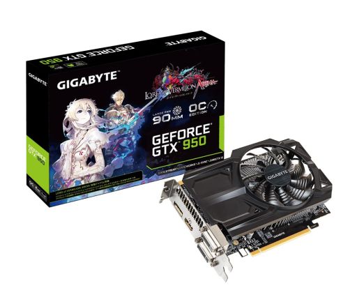 画像ギャラリー No.001のサムネイル画像 / 「LoVA」コラボのGIGABYTE製GTX 950カードが国内発売。ゲーム内アイテム付き