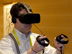 画像ギャラリー No.002のサムネイル画像 / ［CES 2016］「VR Ready」ロゴプログラムを開始したNVIDIAのブースに行って，最新のVRコンテンツを「Rift」と「Vive Pre」で体験してきた