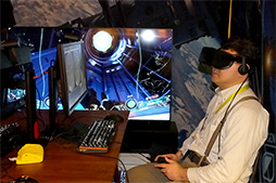 画像ギャラリー No.014のサムネイル画像 / ［CES 2016］「VR Ready」ロゴプログラムを開始したNVIDIAのブースに行って，最新のVRコンテンツを「Rift」と「Vive Pre」で体験してきた