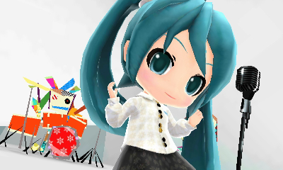 画像ギャラリー No.003のサムネイル画像 / 「初音ミク Project mirai でらっくす」が2015年春に国内発売。東京ゲームショウ2014のセガブースで試遊可能